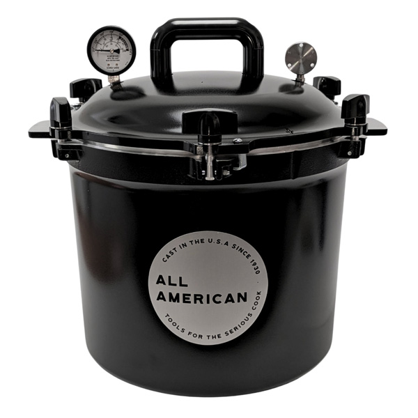 All American 921BK Black Onyx 21 Quart Pressure Canner