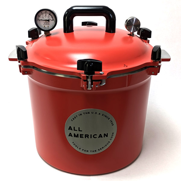 All American 921RD Red Tomato 21 Quart Pressure Canner