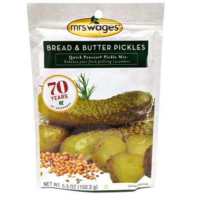 Mrs Wages Bread and Butter Pickle Mix 