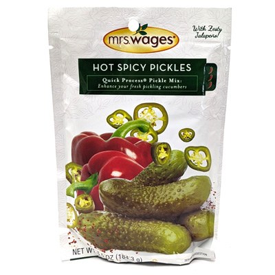 Mrs Wages Quick Process Hot Spicy Pickles Mix