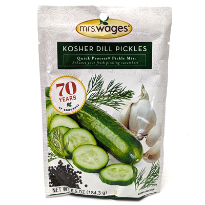 Mrs Wages Quick Process Kosher Dill Pickle Mix