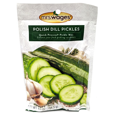 Mrs Wages Quick Process Polish Dill Pickle Mix
