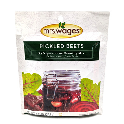 Mrs Wages Refrigerator or Canning Pickled Beets Mix