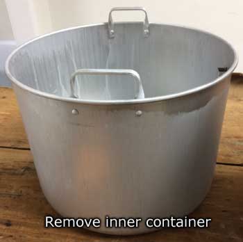 Remove inner container
