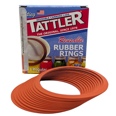 Tattler Wide Rubber Rings for Canning Jars