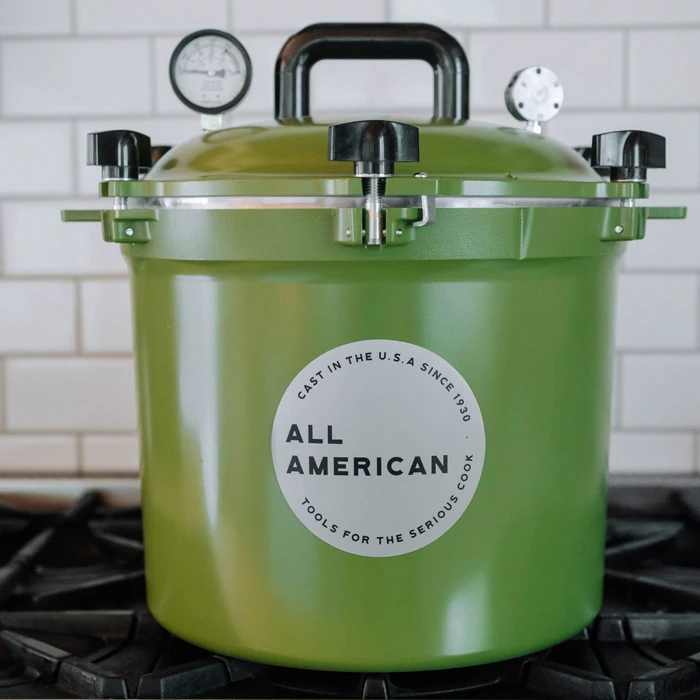 All American 921GR Kelp 21 Quart Pressure Canner – Colored Edition