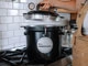 All American 921 pressure canner heating on stove