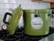 All American 921 pressure canner showing lid and regulator