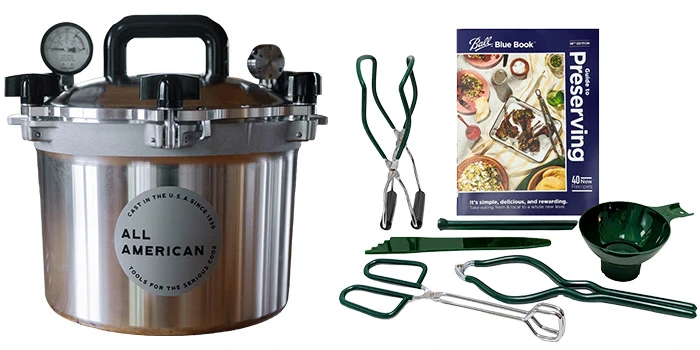 All American 10 Quart Pressure Canning Kit