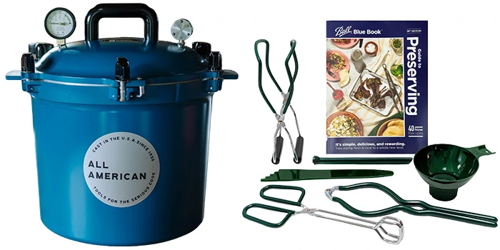 All American Berry Blue 21 Quart Canning Kit