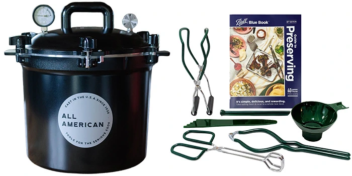 All American Black Onyx 21 Quart Canning Kit