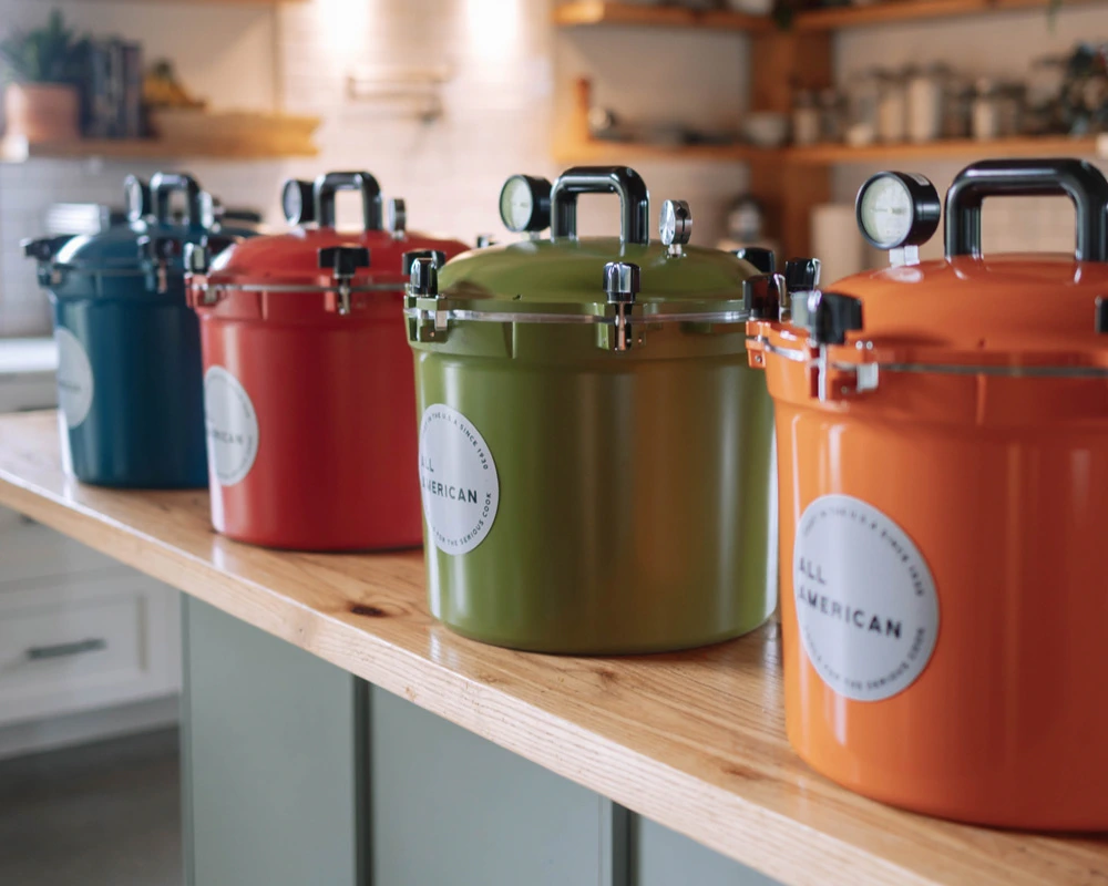 Colored All American Pressure Canners