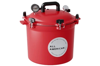 All American 921RED Candy Red 21 Quart Pressure Canner