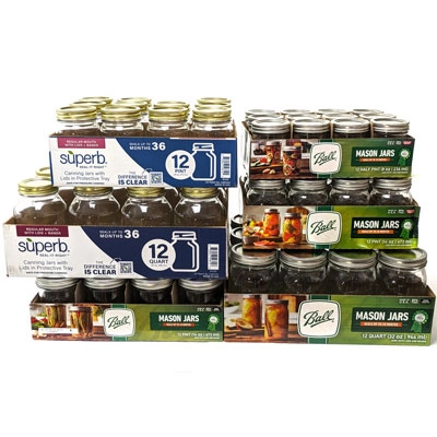 Ball and Superb Canning Jars