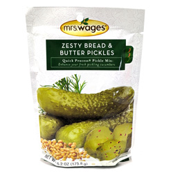 Mrs Wages Quick Process Zesty Bread And Butter Pickles